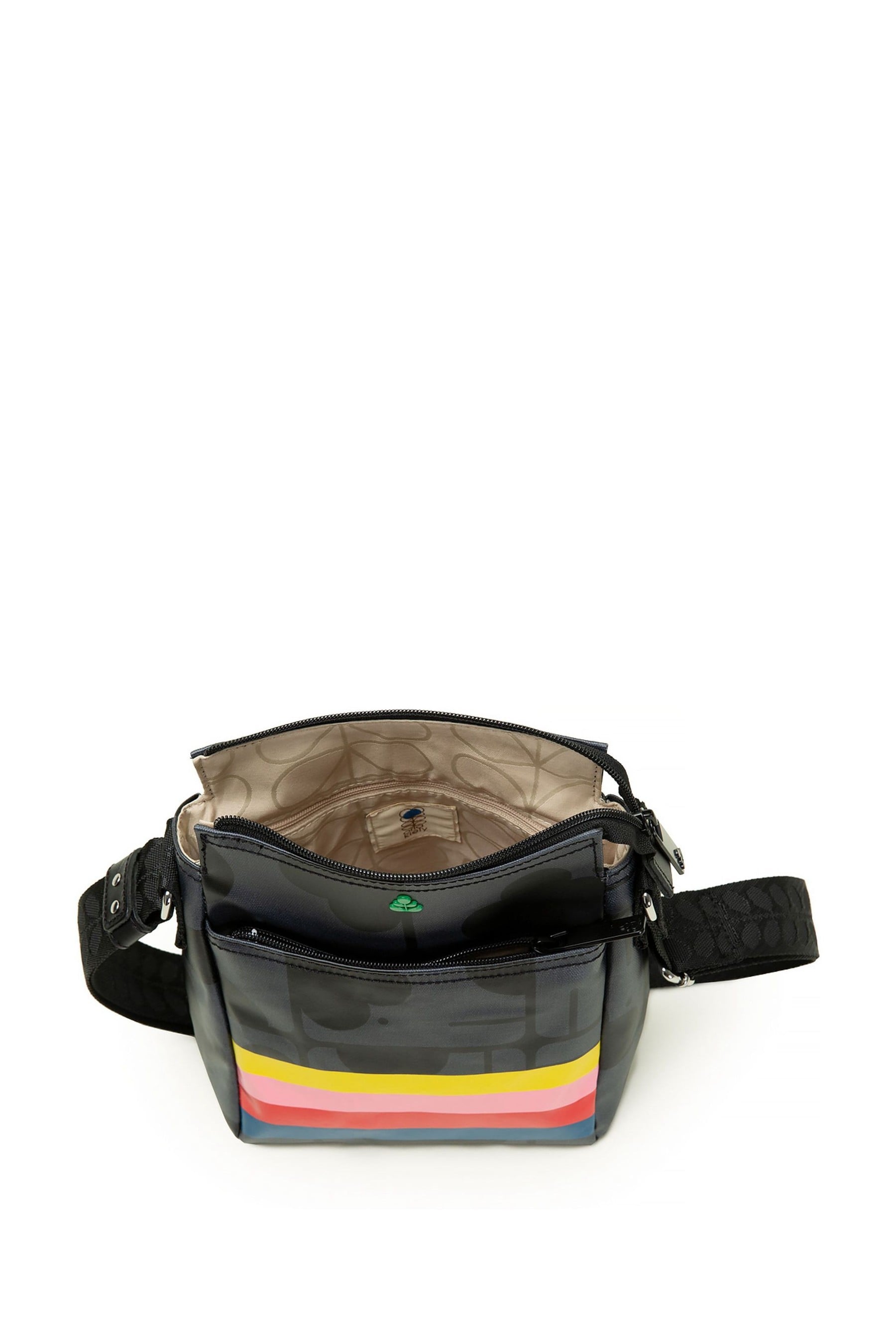 Buy Orla Kiely Black Ranger Elephant Maze Cross body Bag from Next Malta