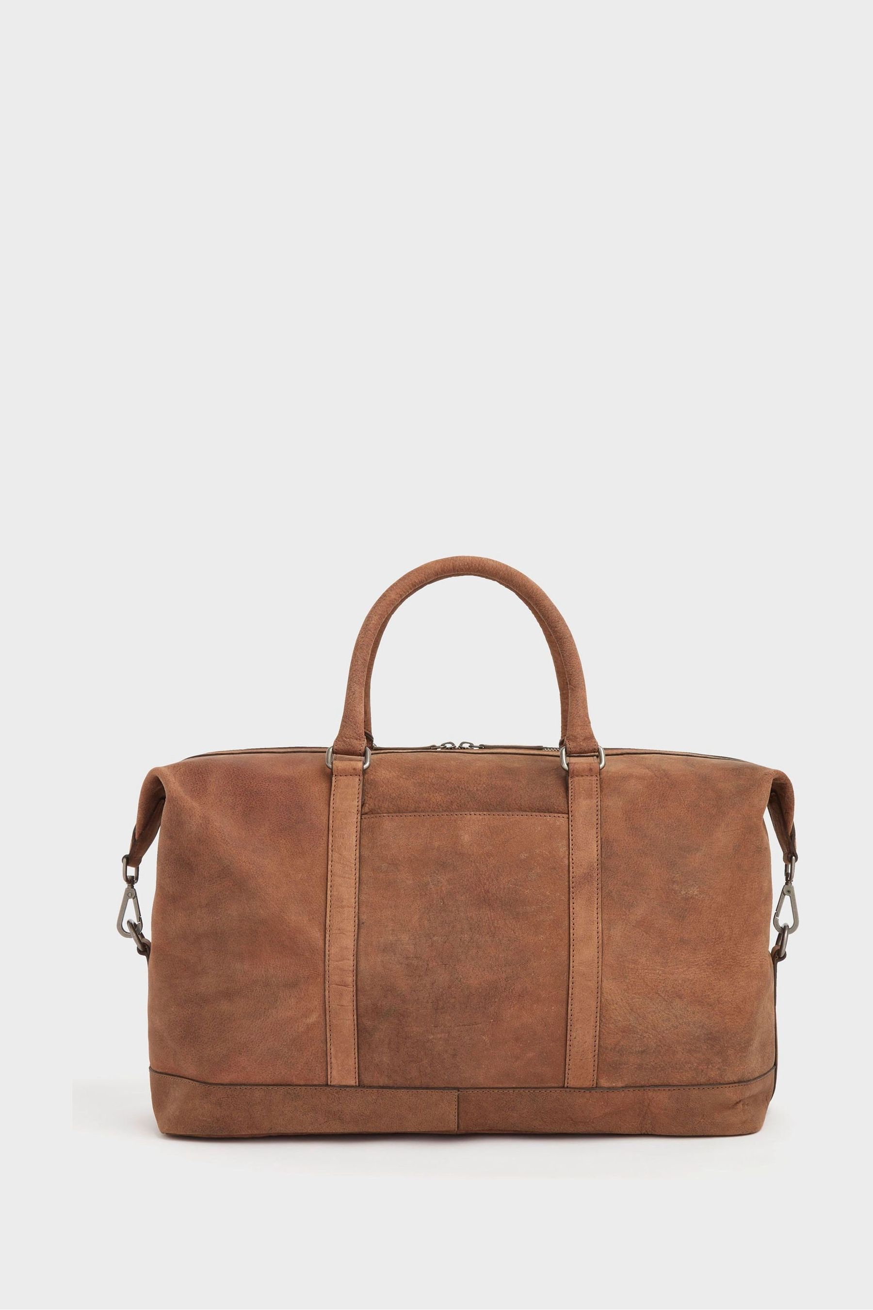 Buy OSPREY LONDON Brown Clayton Leather Weekend Holdall Bag from the Next UK online shop