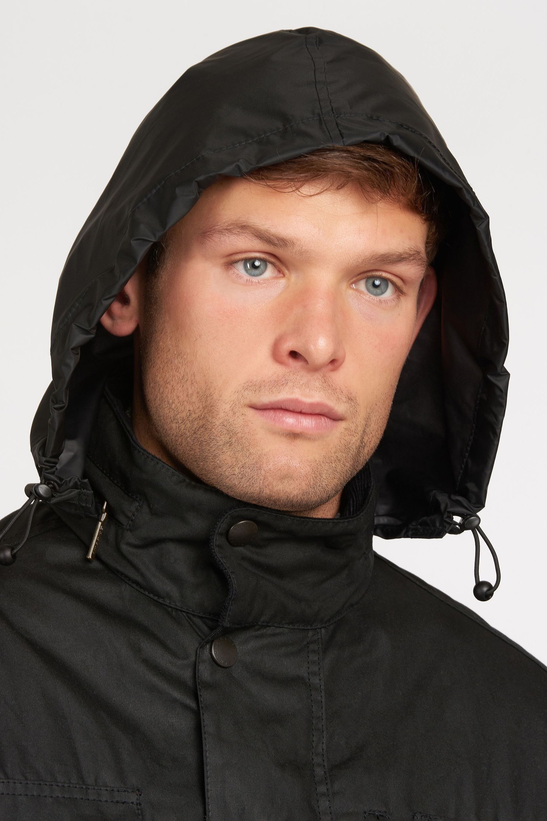 Buy Barbour Black Sapper Wax Jacket from Next Germany