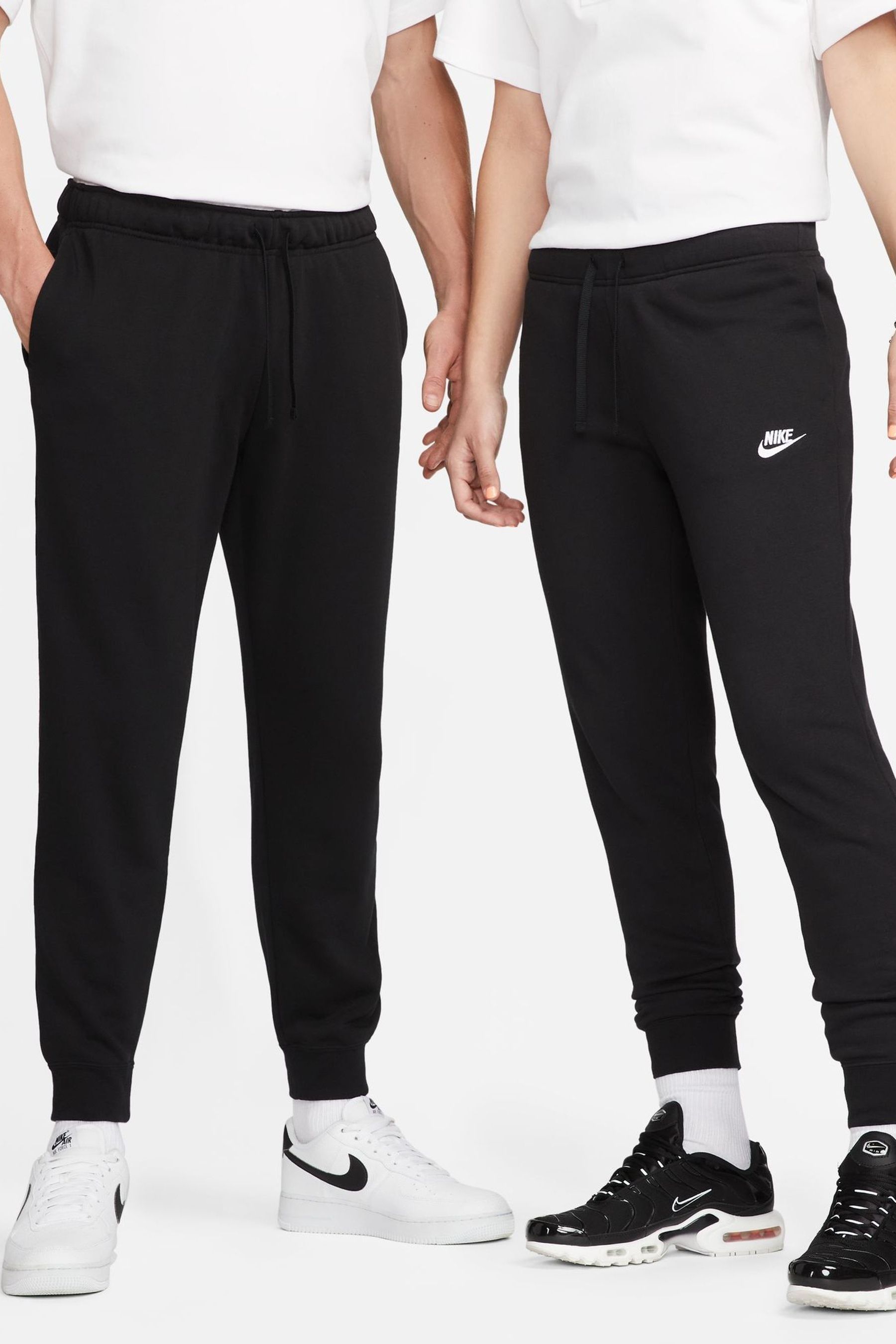 Mid rise fleece joggers online