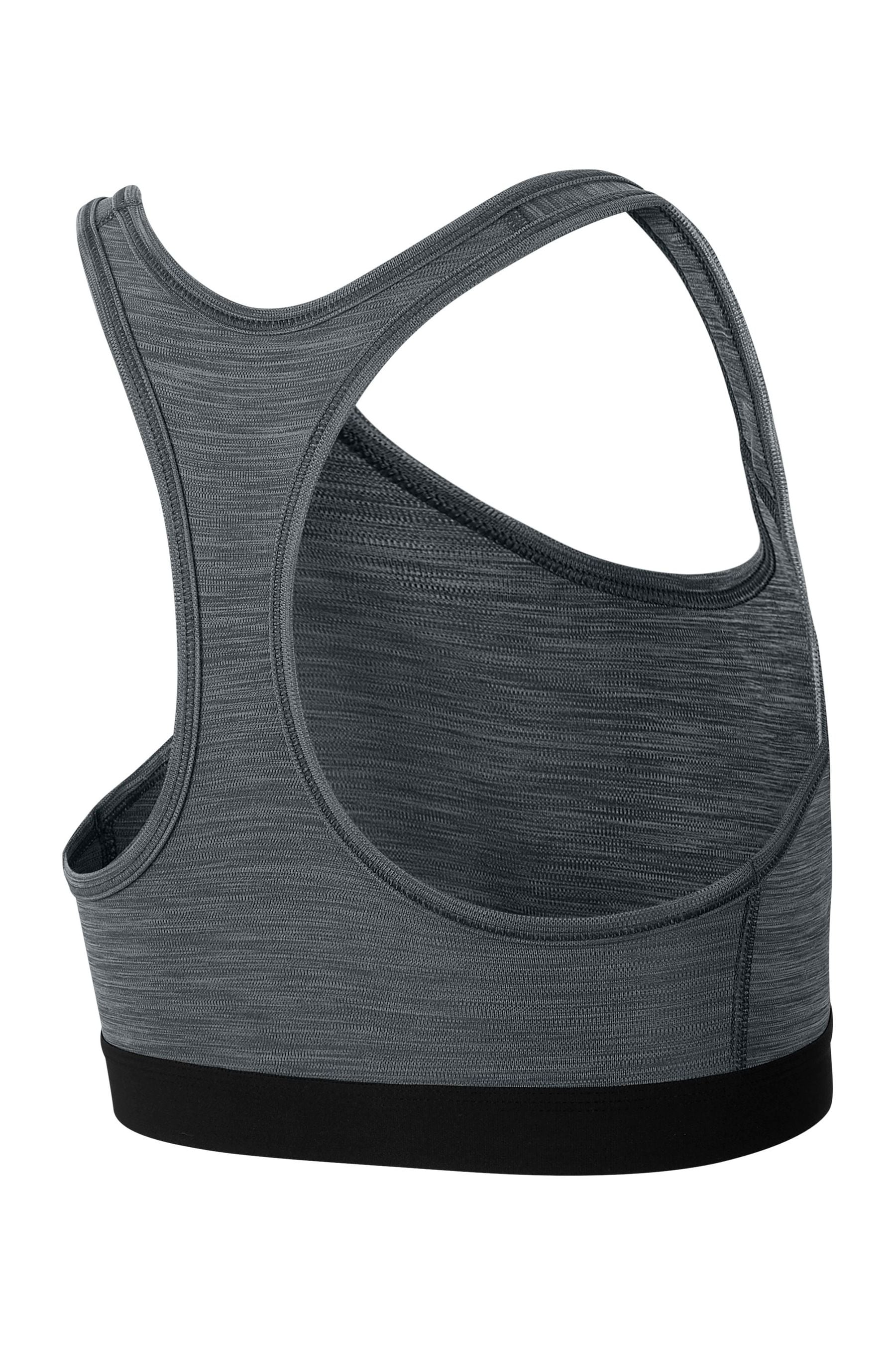 Buy Nike Grey Nike Swoosh Medium Support Sports Bra from Next Luxembourg