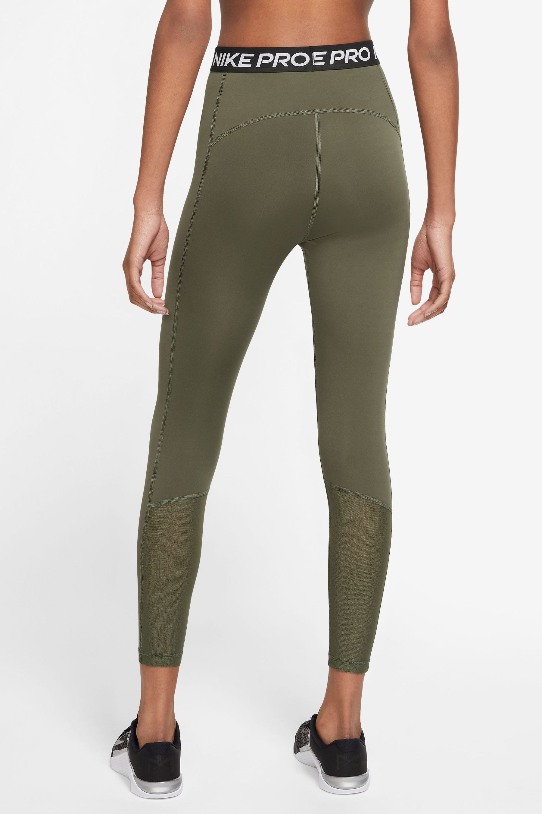 Olive green nike tights shop