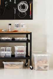Orthex Clear Smartstore Home 8L,14L & 25L Storage Boxes - Image 3 of 5