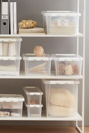 Orthex Clear Smartstore Home 8L,14L & 25L Storage Boxes - Image 4 of 5