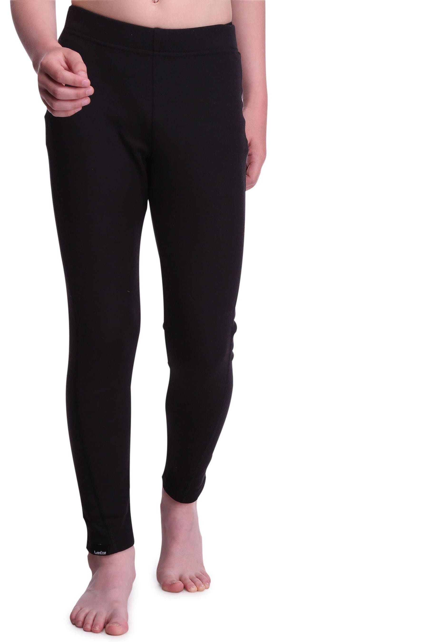 Buy Decathlon Ski Kids Base Layer Black Leggings from Next Luxembourg