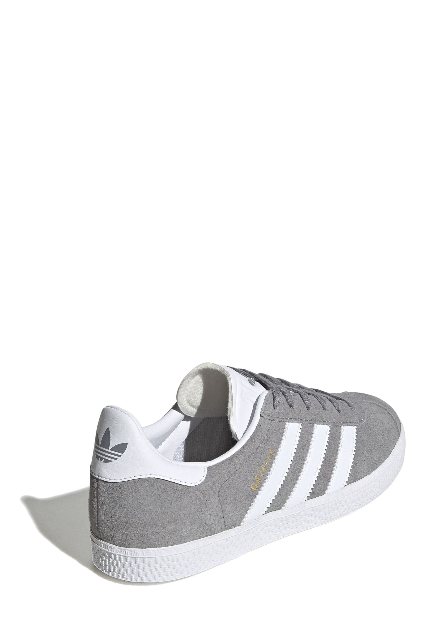 Buy adidas Originals Grey Gazelle Trainers from Next Canada