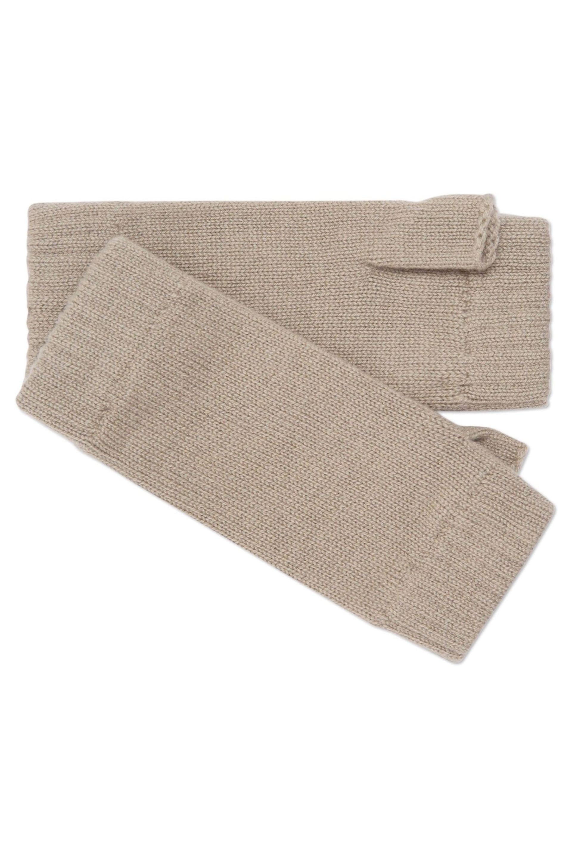 Celtic & Co. Natural Cashmere Wristwarmers - Image 1 of 2