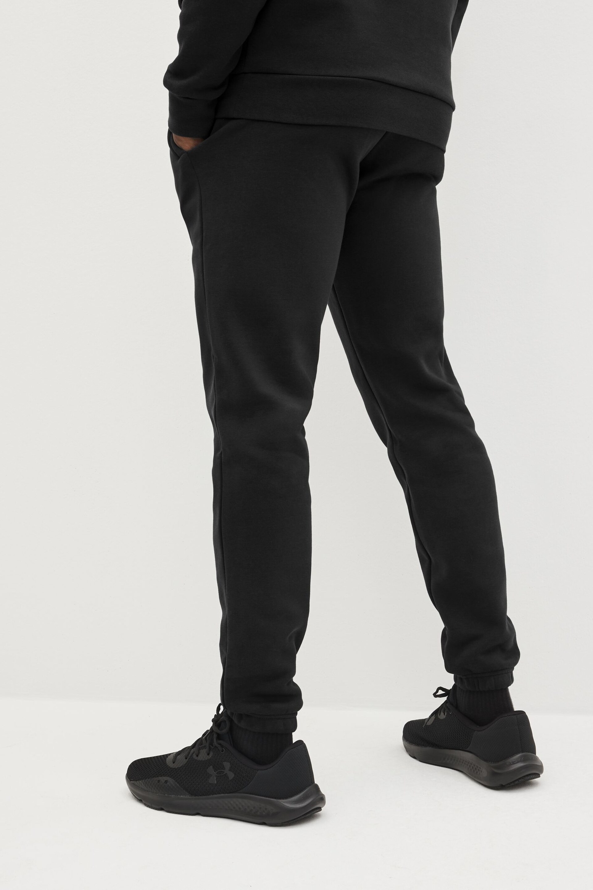 Under Armour Black Essential Joggers - Image 2 of 6