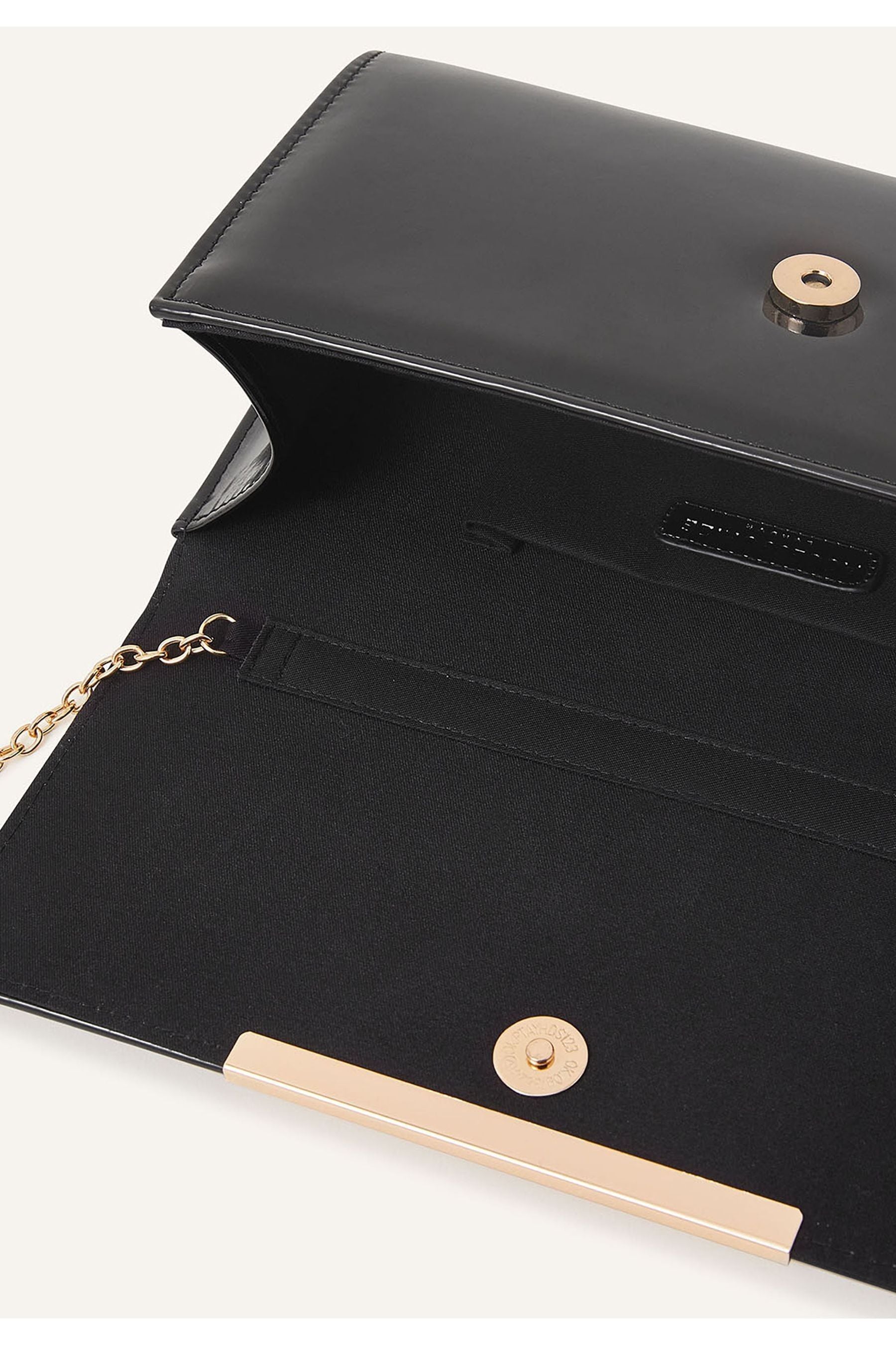 Buy Accessorize Black Patent Clutch Bag from the Next UK online shop