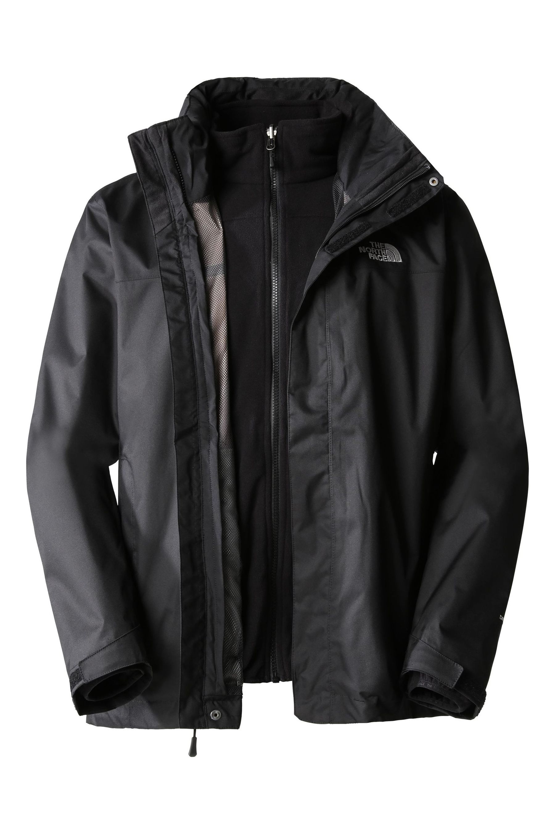 North face jacket with removable fleece online