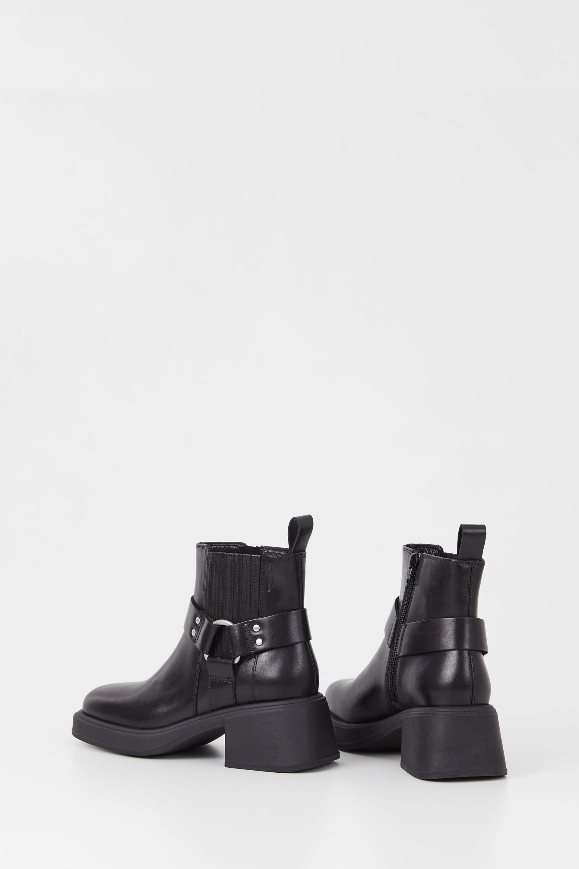 Vagabond Shoemakers Dorah Harness Black Boots - Image 3 of 3
