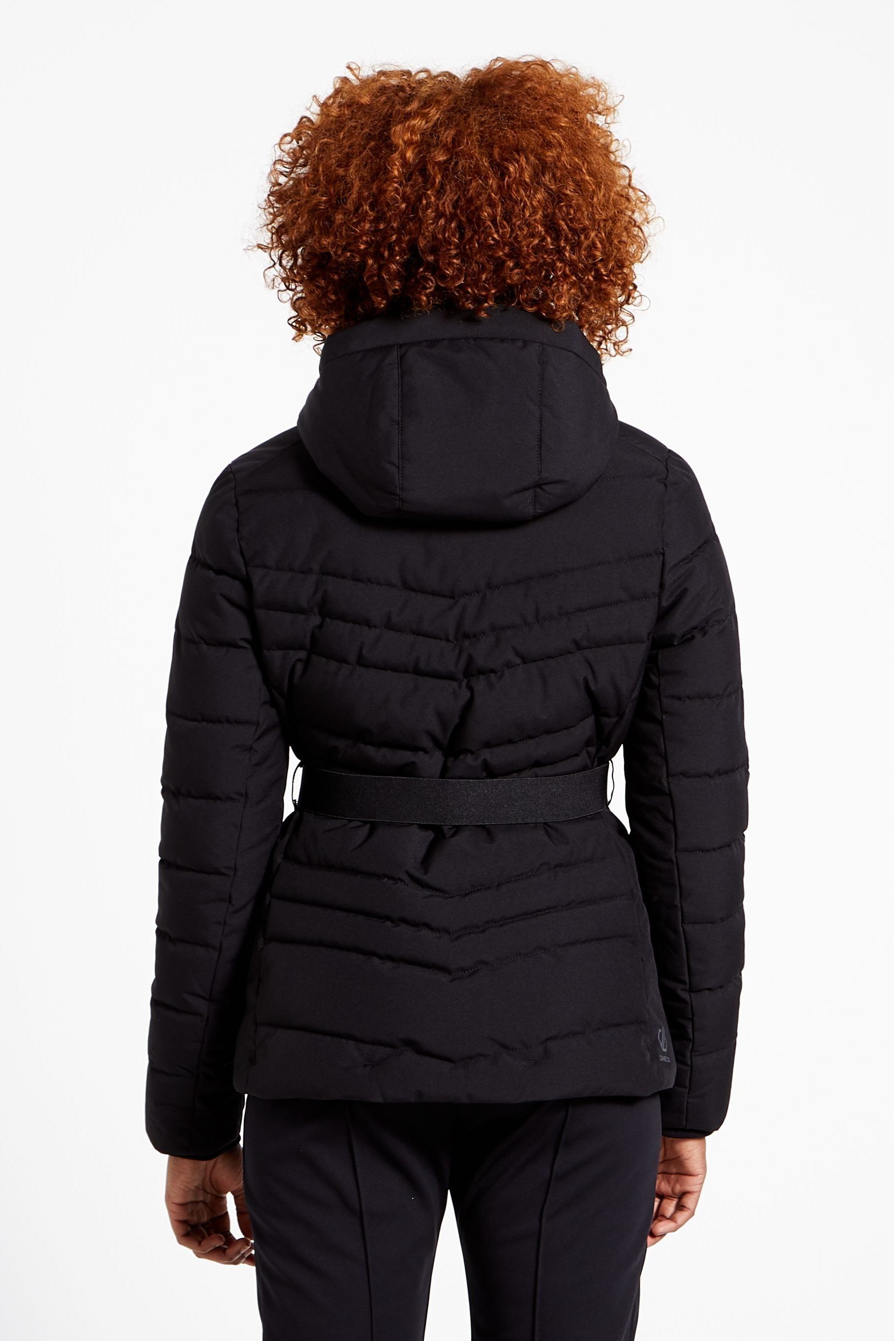 Buy Black Dare 2b x Next Hit The Slopes Premium Belted Ski Jacket from Next Luxembourg