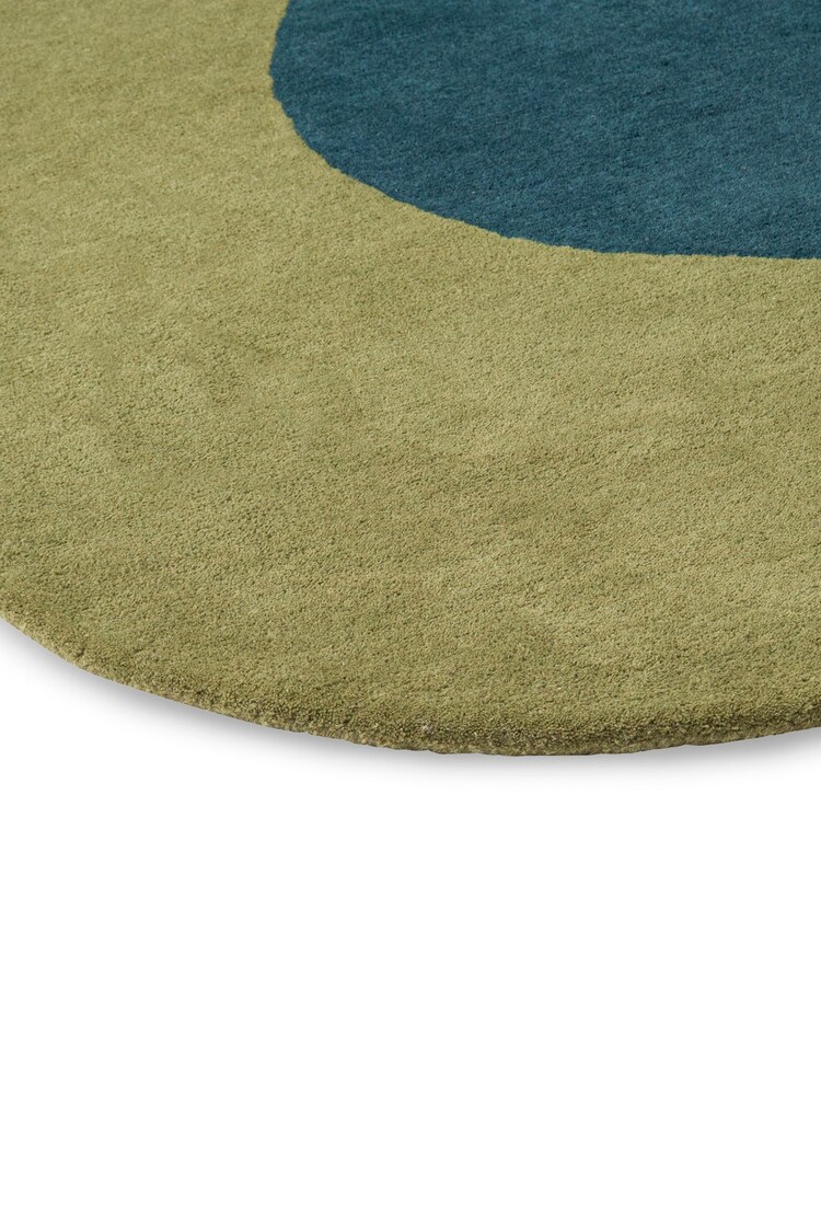 Orla Kiely Green Flower Rug - Image 2 of 4