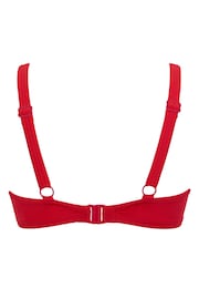 Pour Moi Red Non Padded Samoa Underwired Bikini Top - Image 5 of 5