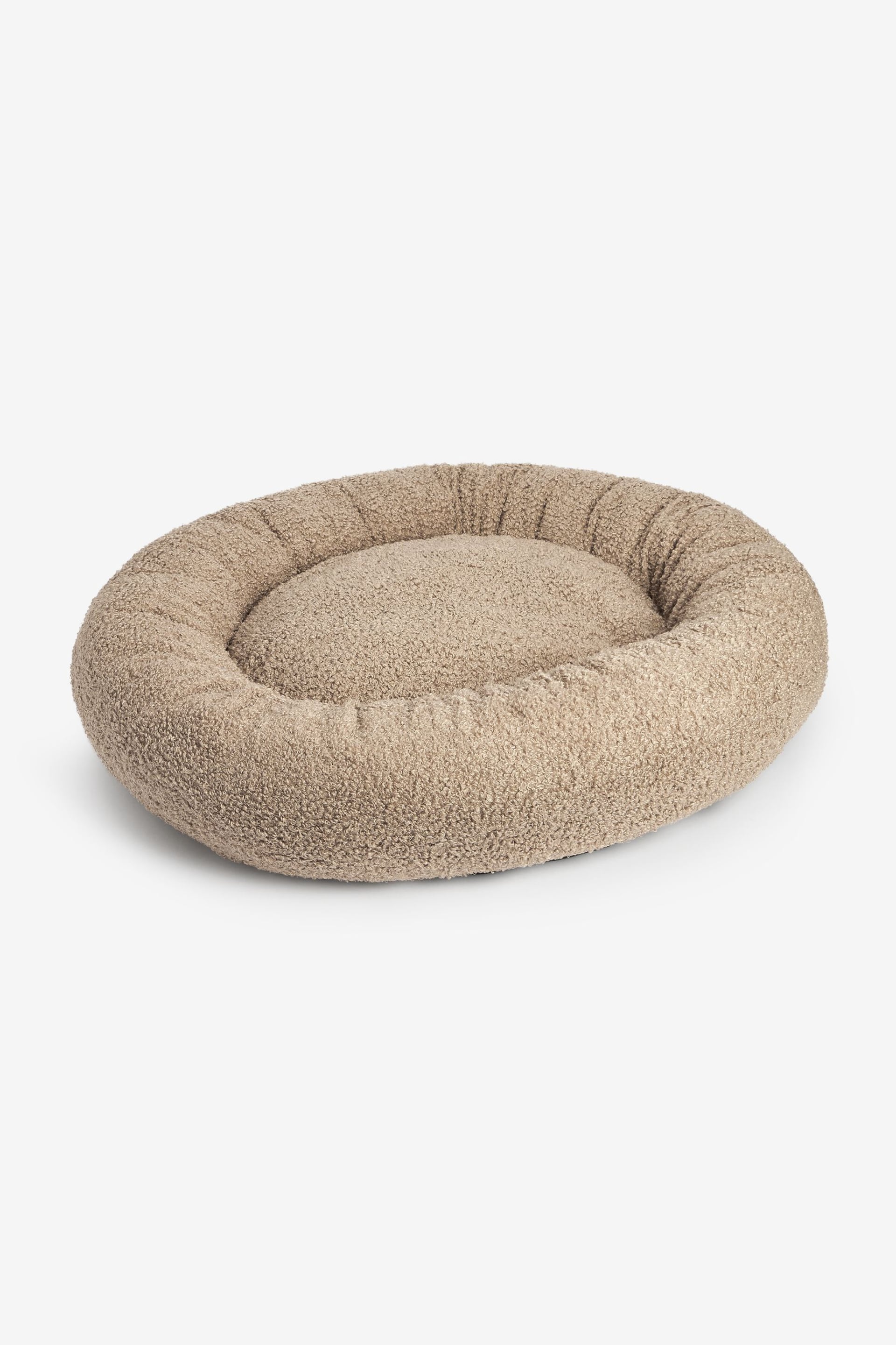 Beige Borg Pet Bed - Image 5 of 7