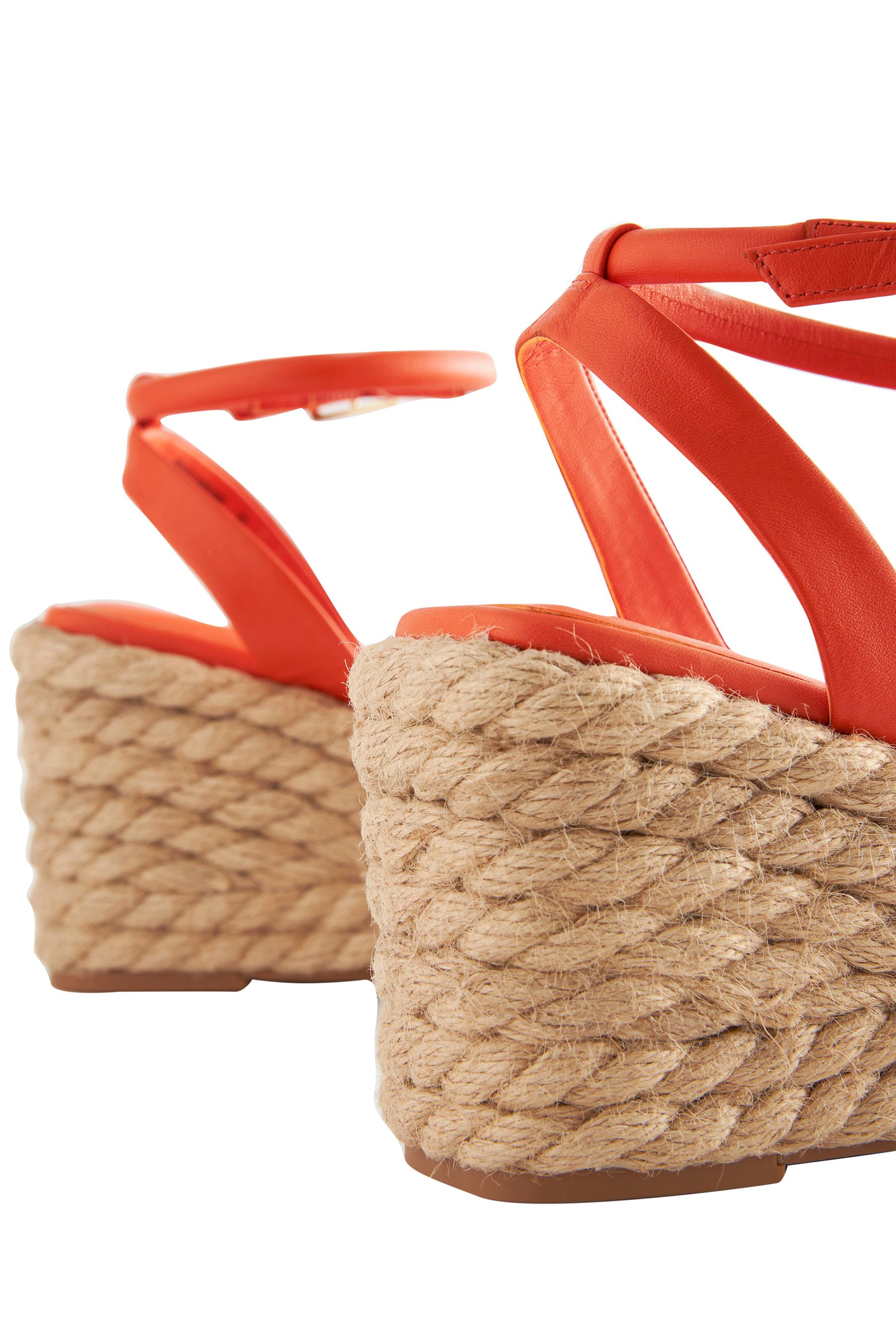 New look orange wedges deals