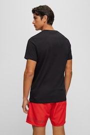 BOSS Black Large Chest Logo T-Shirt - Image 2 of 3