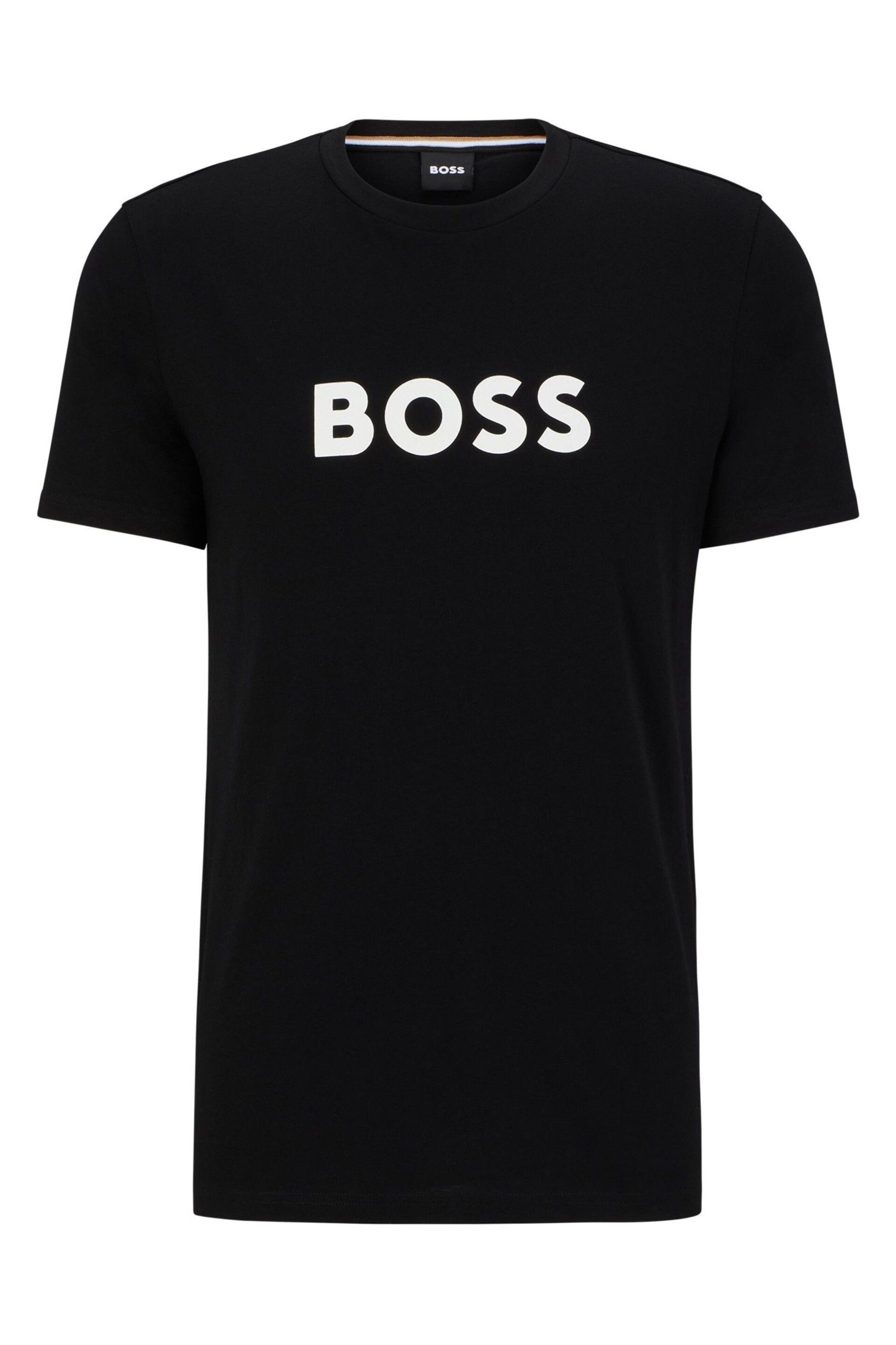 BOSS Black Large Chest Logo T-Shirt - Image 3 of 3