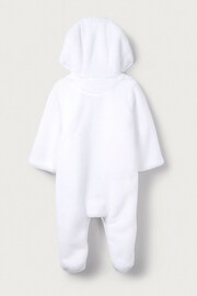 The White Company Teddy Bear Fleece Toddler Pramsuit - Image 2 of 4