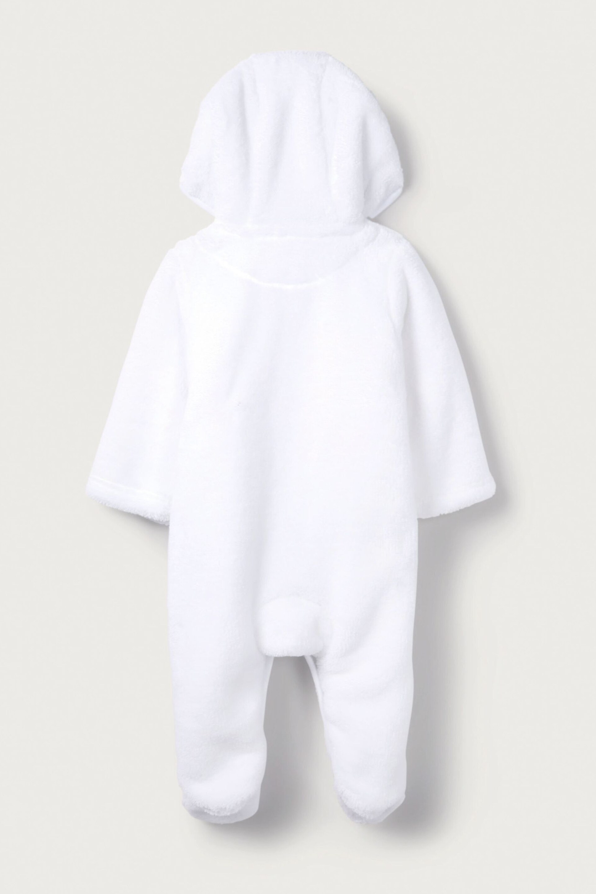 The White Company Teddy Bear Fleece Toddler Pramsuit - Image 2 of 4