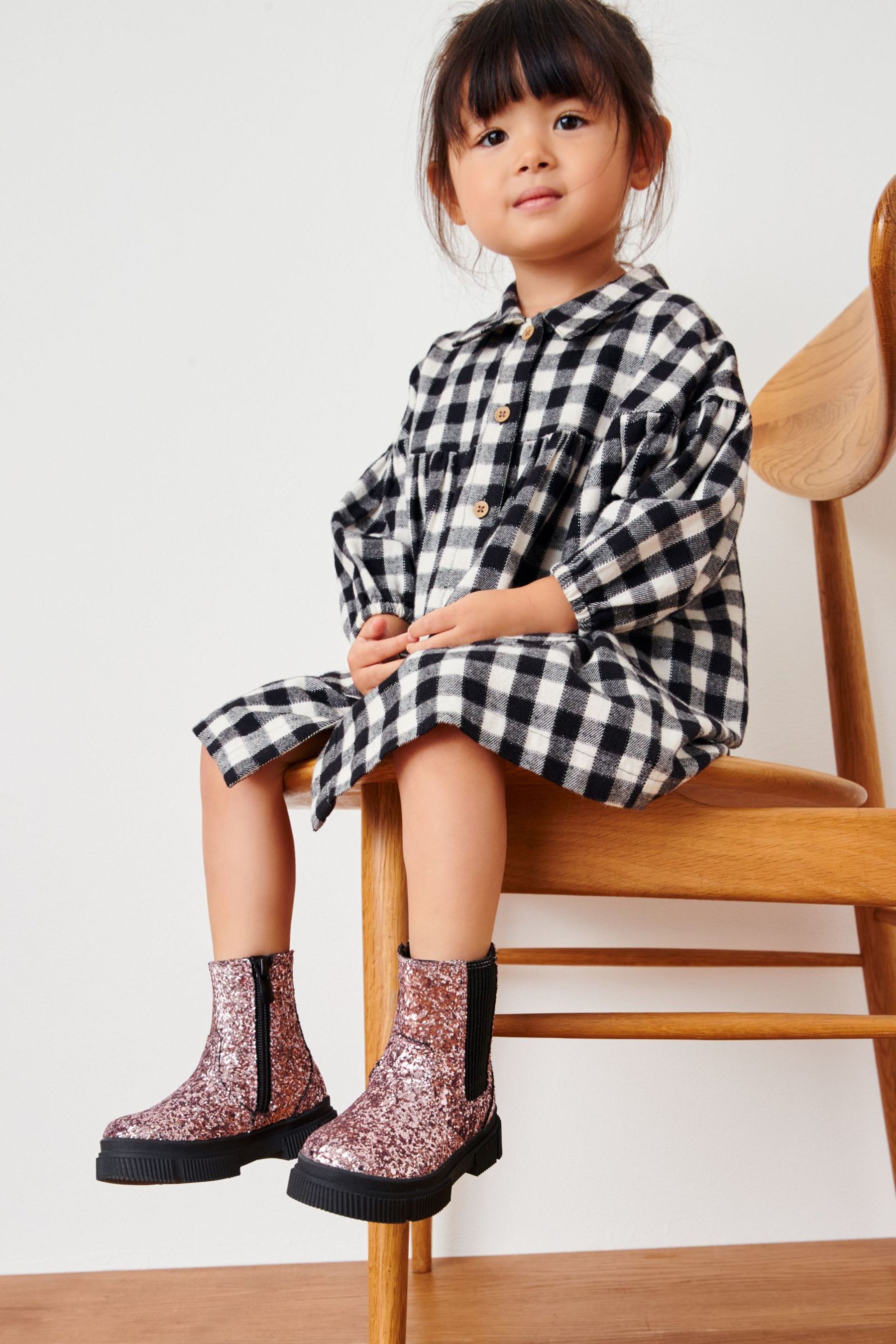 Next glitter boots cheap