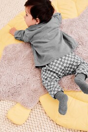 Monochrome Shirt Jacket, T-Shirt and Joggers Baby 3 Piece Set - Image 2 of 8