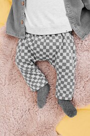 Monochrome Shirt Jacket, T-Shirt and Joggers Baby 3 Piece Set - Image 3 of 8