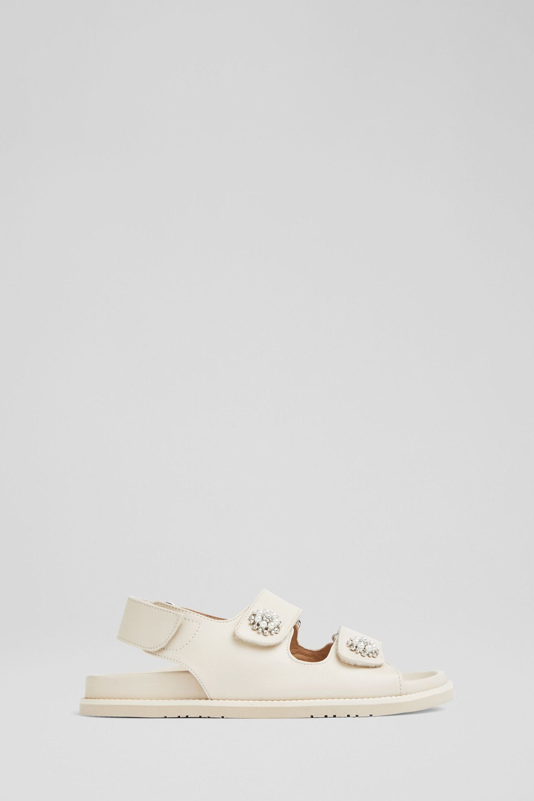 Lk bennett flat sandals sales
