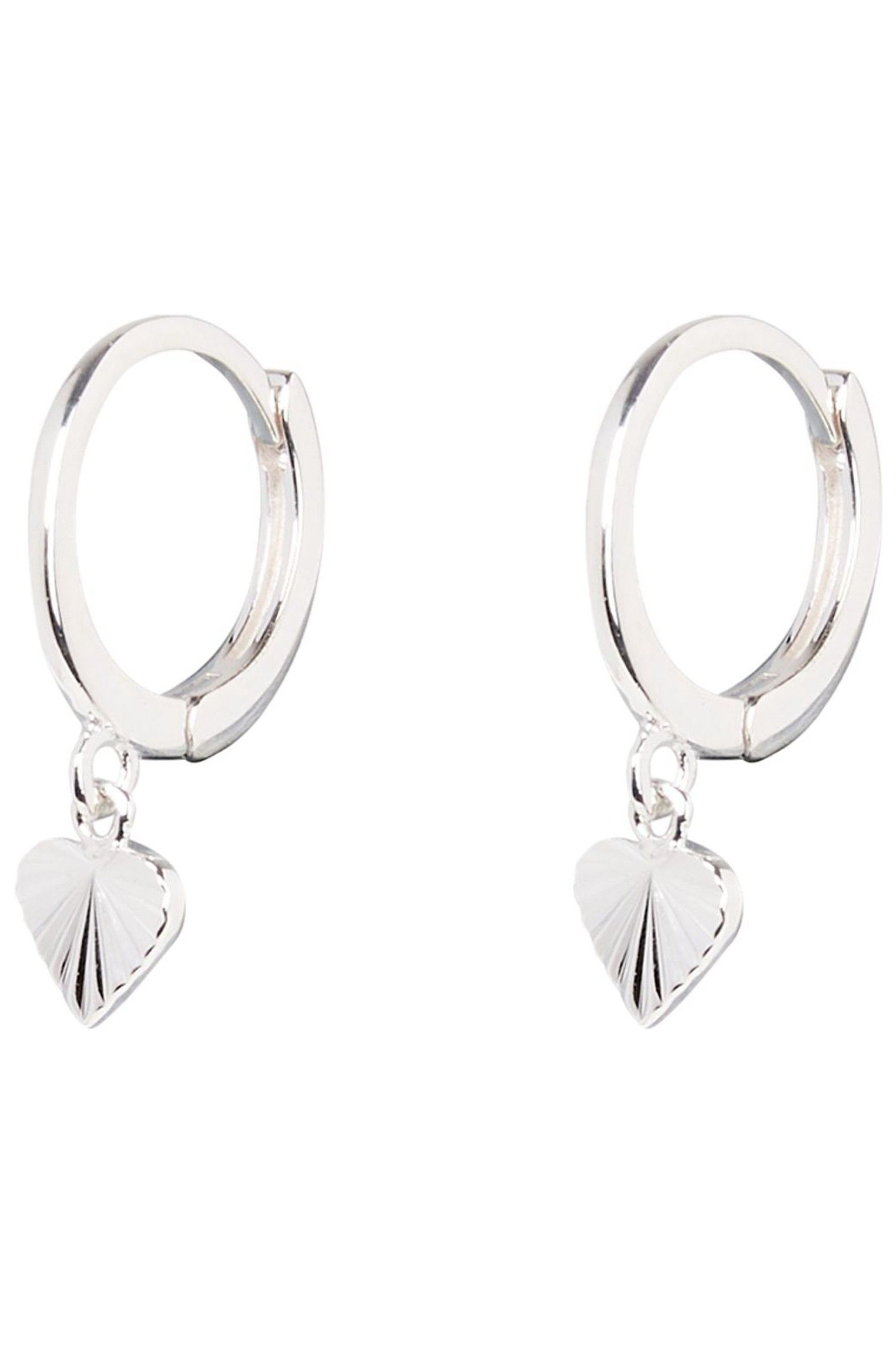 Oliver bonas heart earrings online