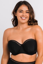 Curvy Kate Black First Class Bandeau Bikini Top - Image 4 of 6