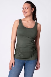 Seraphine Green Maternity And Nursing Tops Twin Pack - Image 1 of 6