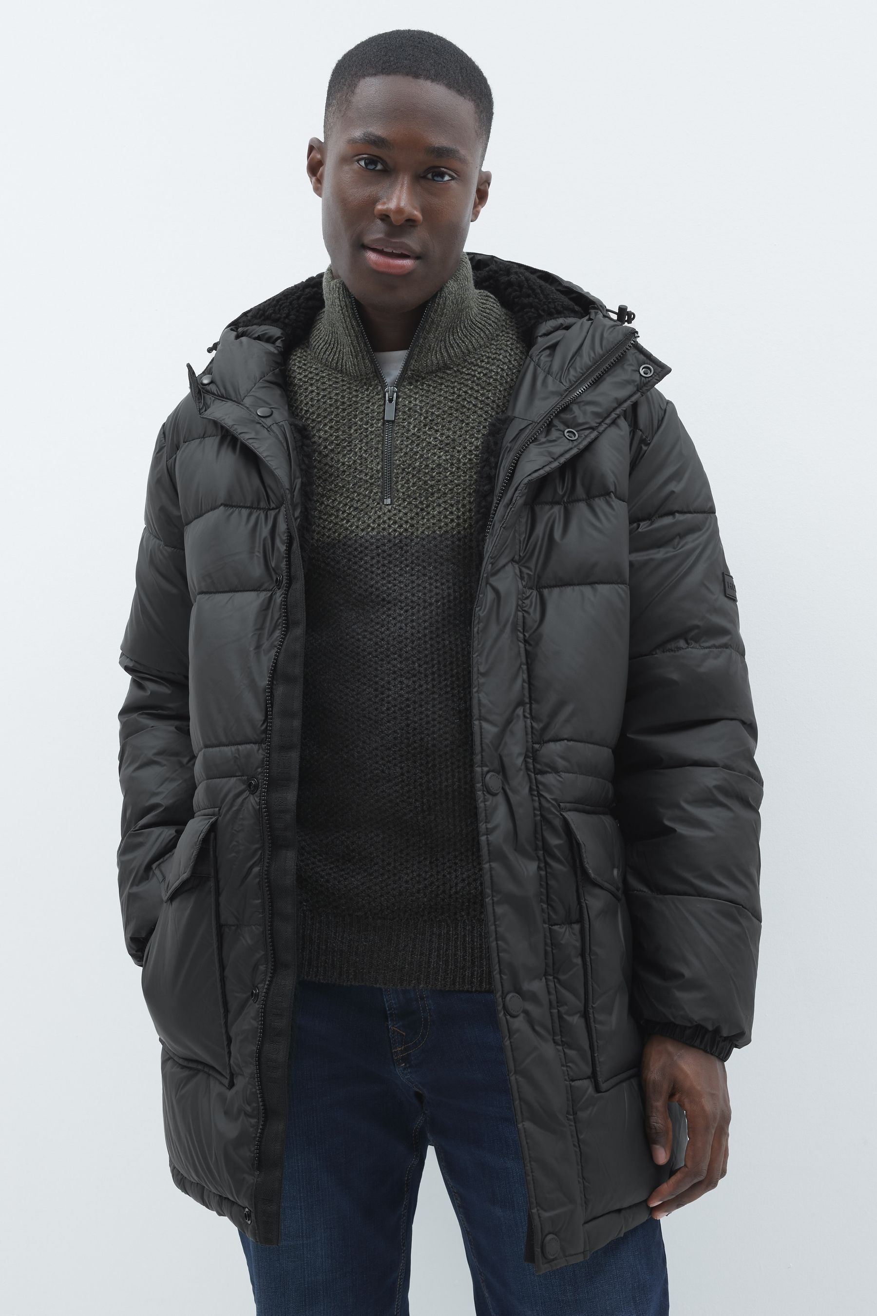 Mens hunter puffer jacket on sale
