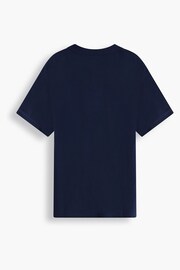 Levi's® Navy Blue Housemark Polo Shirt - Image 4 of 4