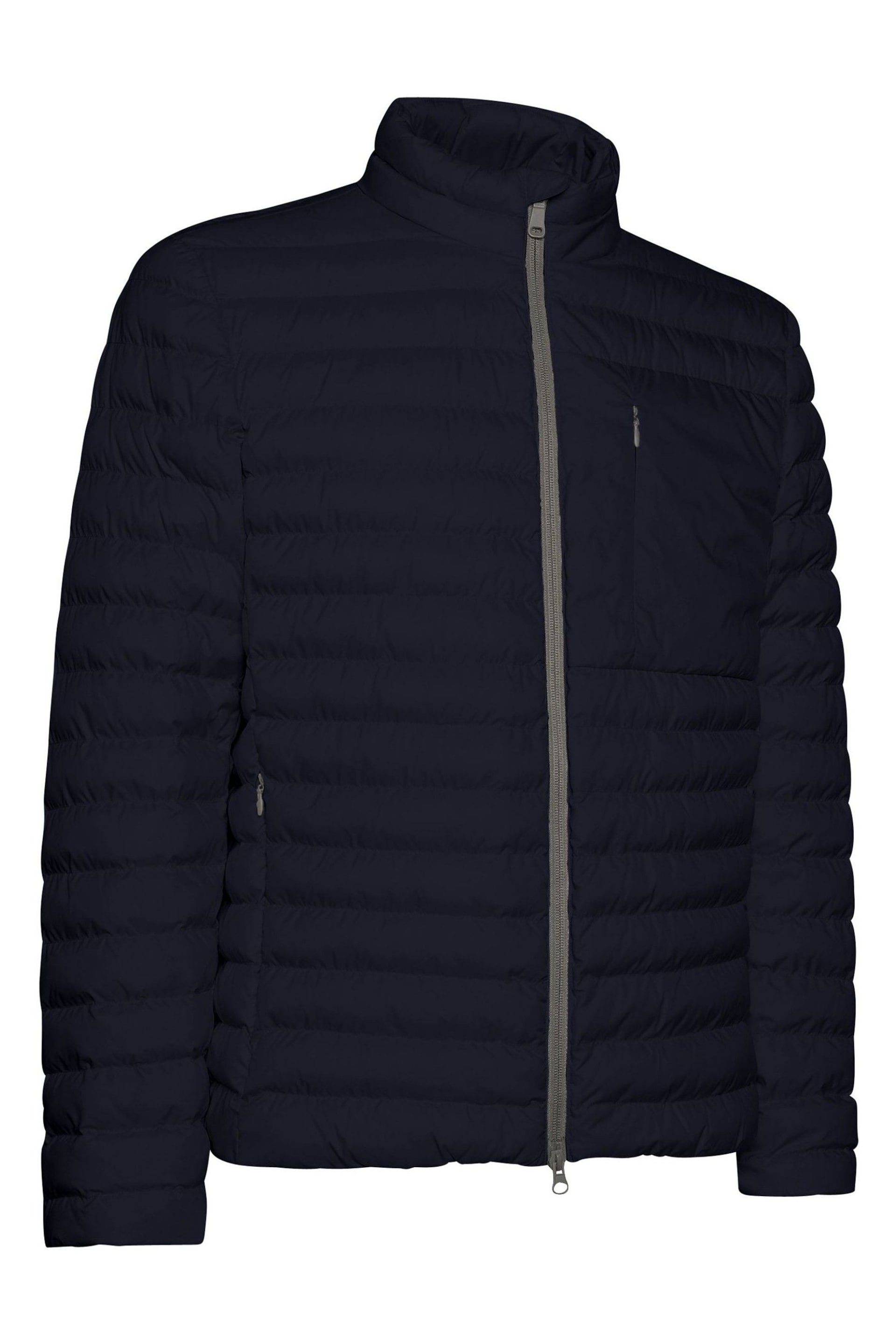 Geox Dennie Mens Short Blue Jacket - Image 3 of 5