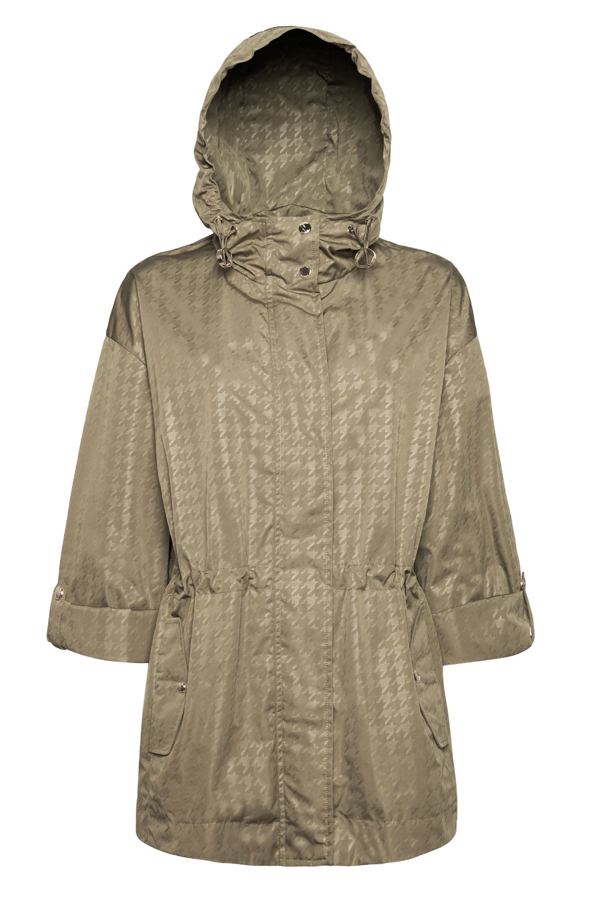 Geox Womens Green Faviola Mid Parka Jacket - Image 2 of 6