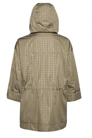 Geox Womens Green Faviola Mid Parka Jacket - Image 3 of 6