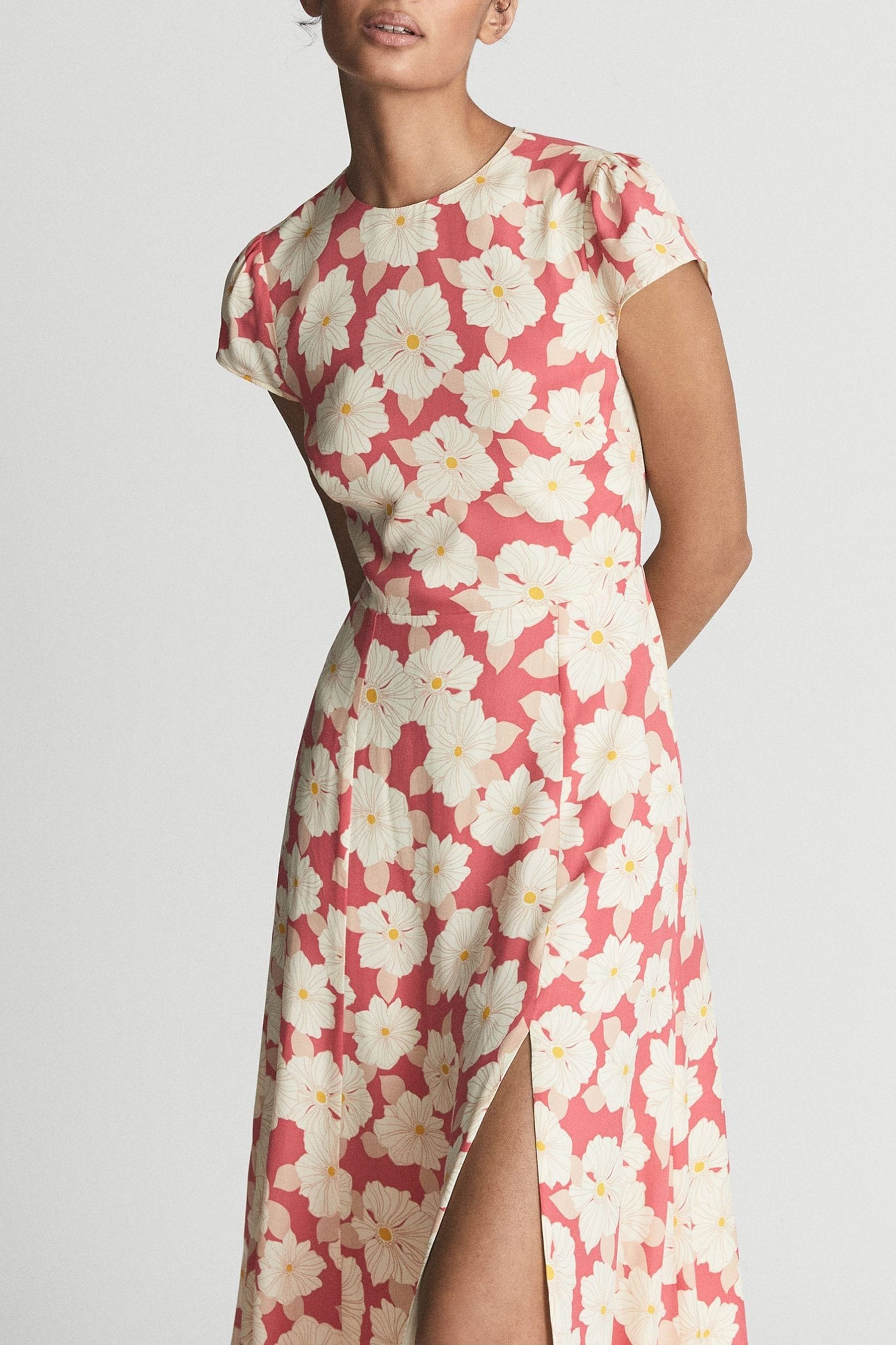 Reiss coral dress sale