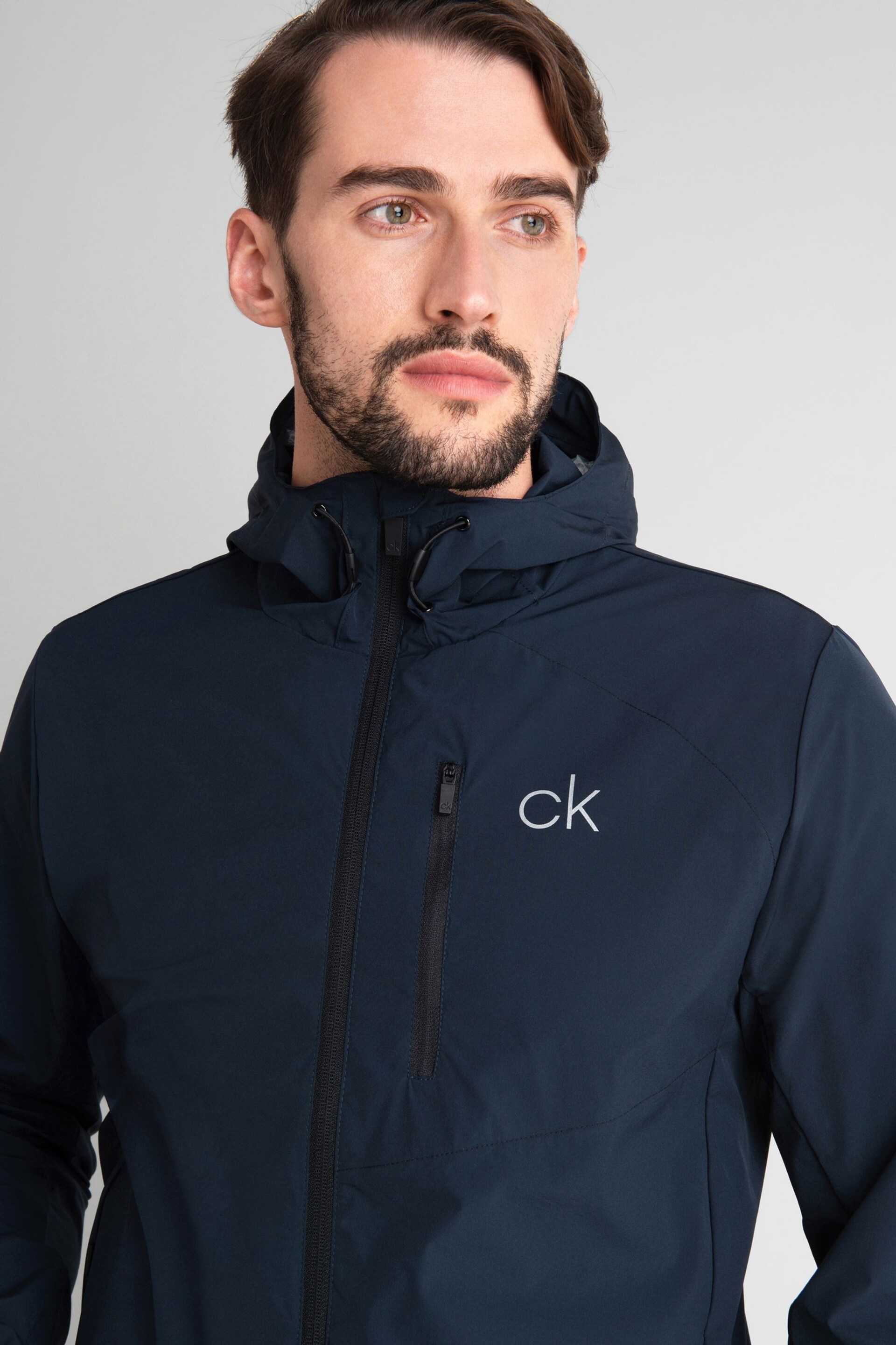 Calvin Klein Golf Blue Ultra-Lite Jacket - Image 4 of 8