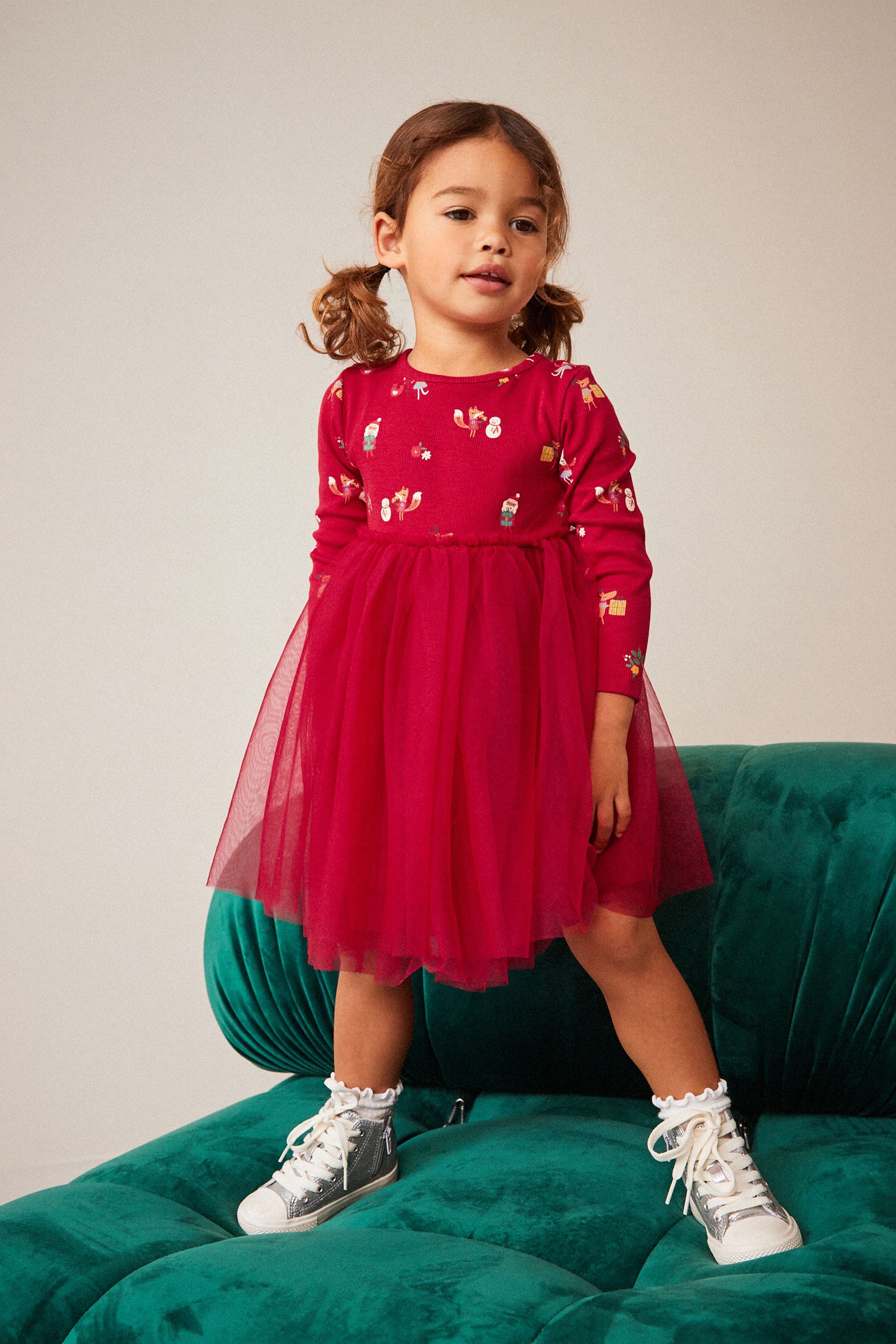 Red christmas tutu cheap