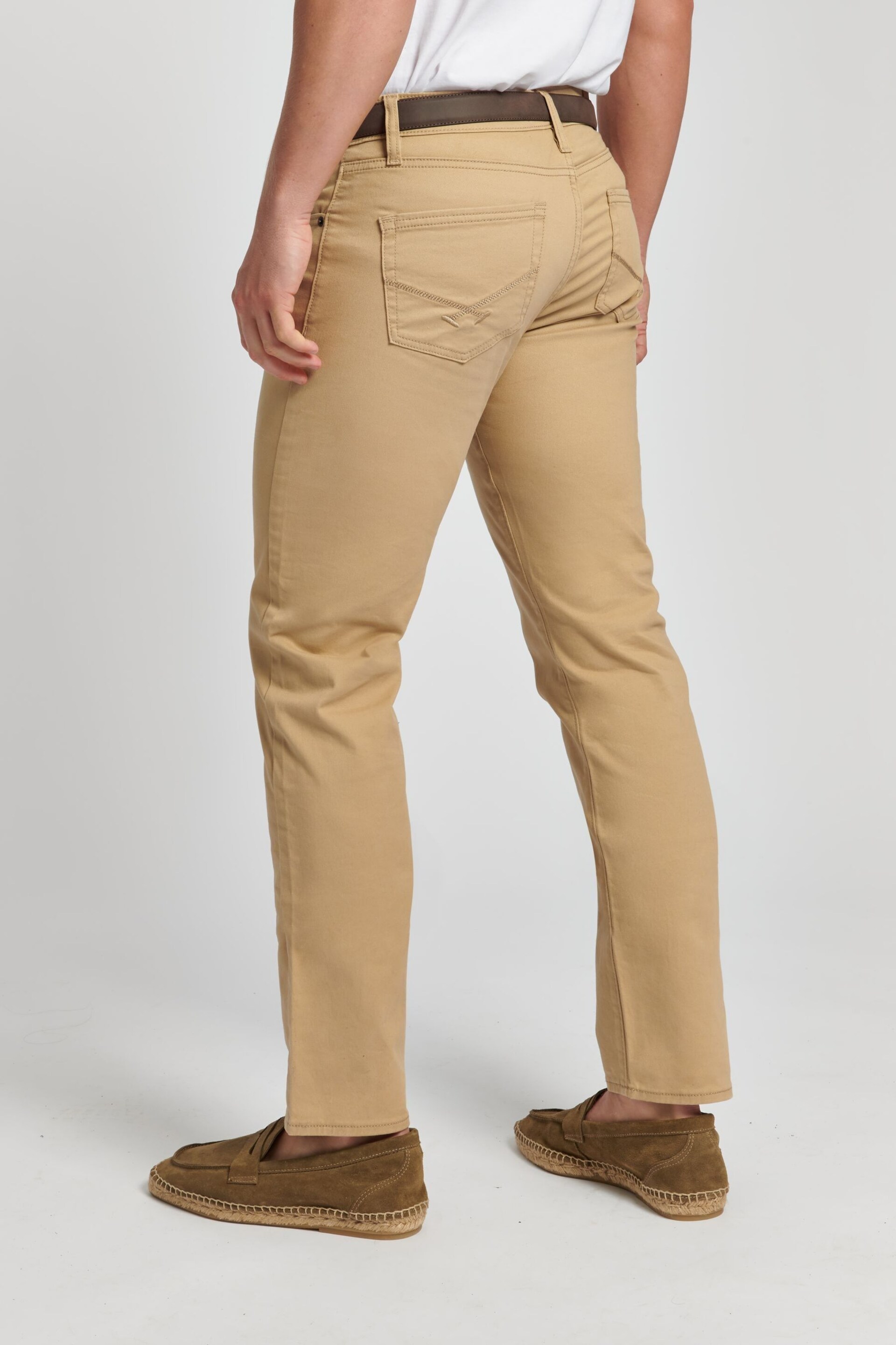 U.S. Polo Assn Tan USPA Woven Trousers - Image 2 of 4