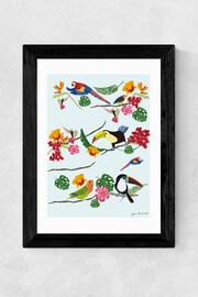 East End Prints Blue Birds Print by Hanna Melin - Image 3 of 3