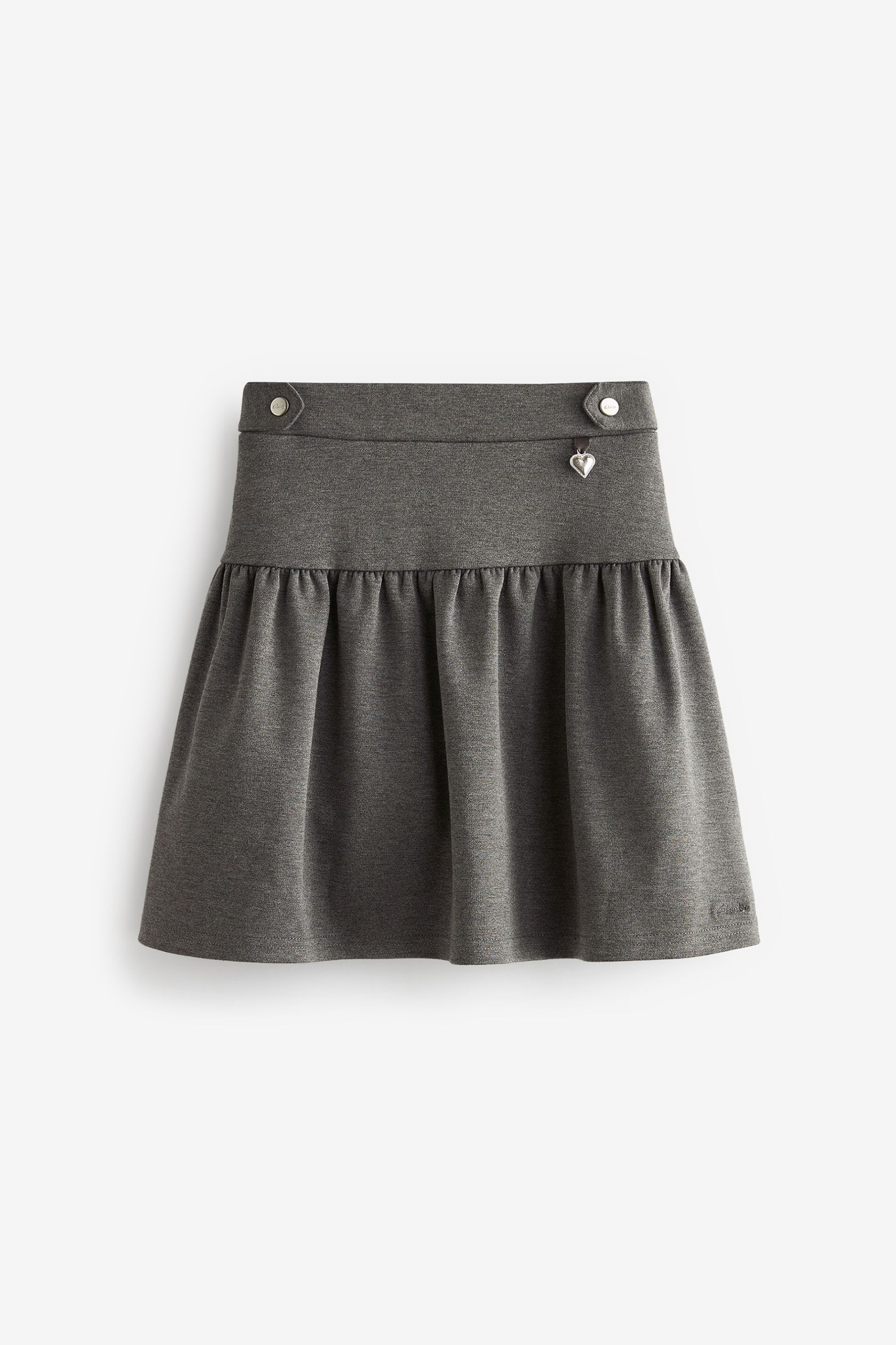 Clarks Grey School Skater Skirt - Image 5 of 8