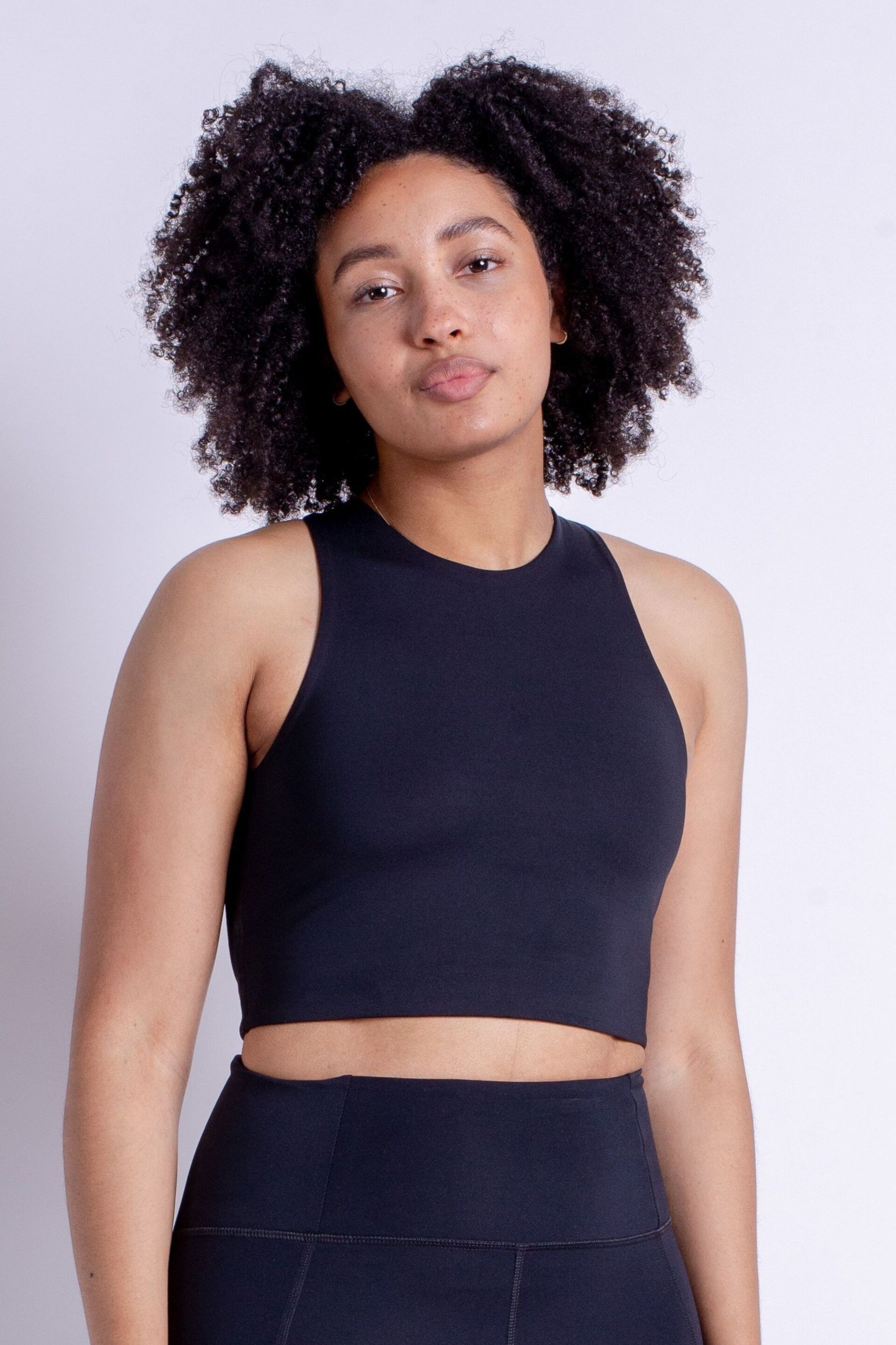Girlfriend Collective Dylan Crop Bra - Image 1 of 6