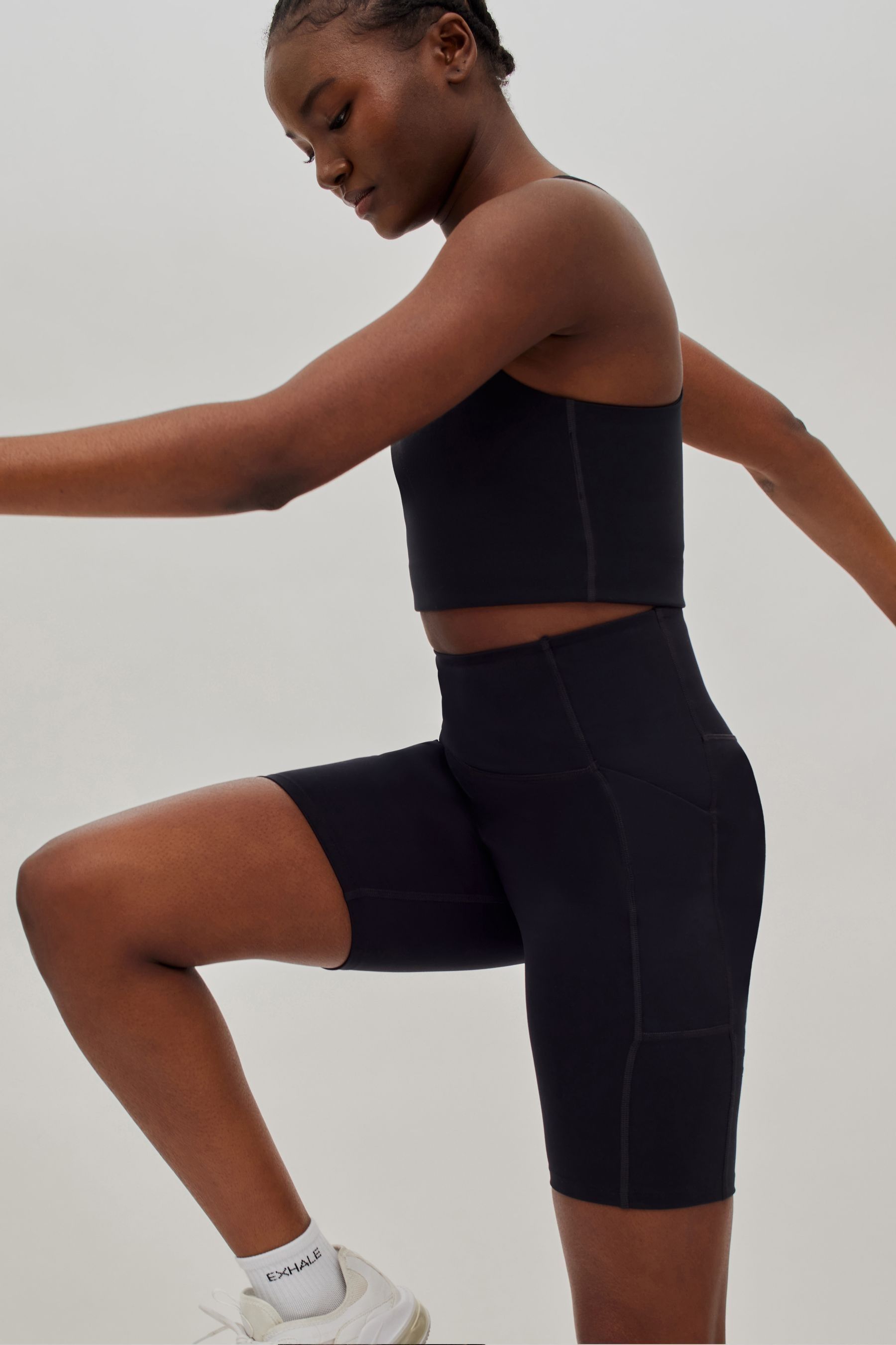 High rise bike shorts clearance