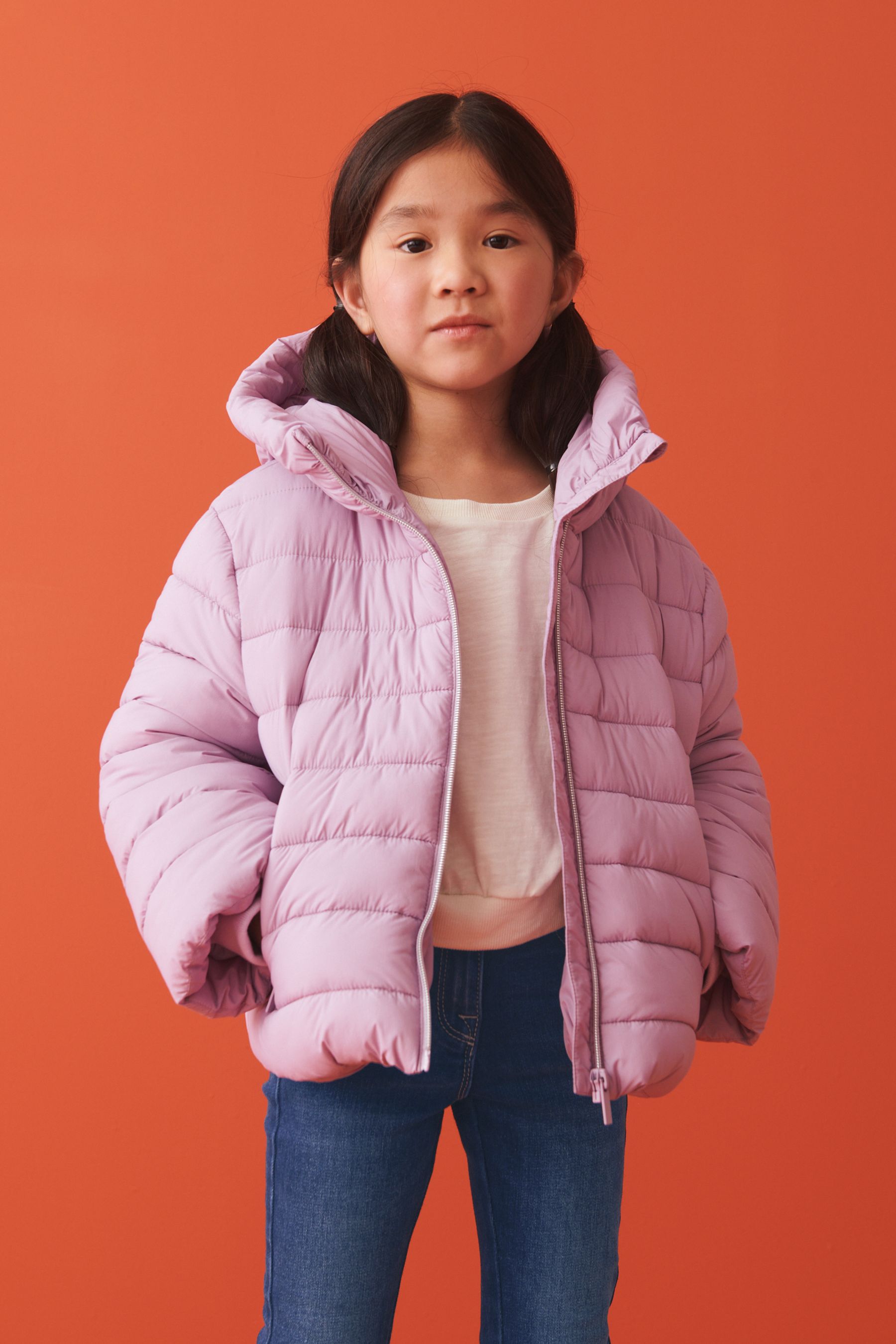 Buy Lilac Purple Shower Resistant Padded Coat 3 16yrs from Next Oman