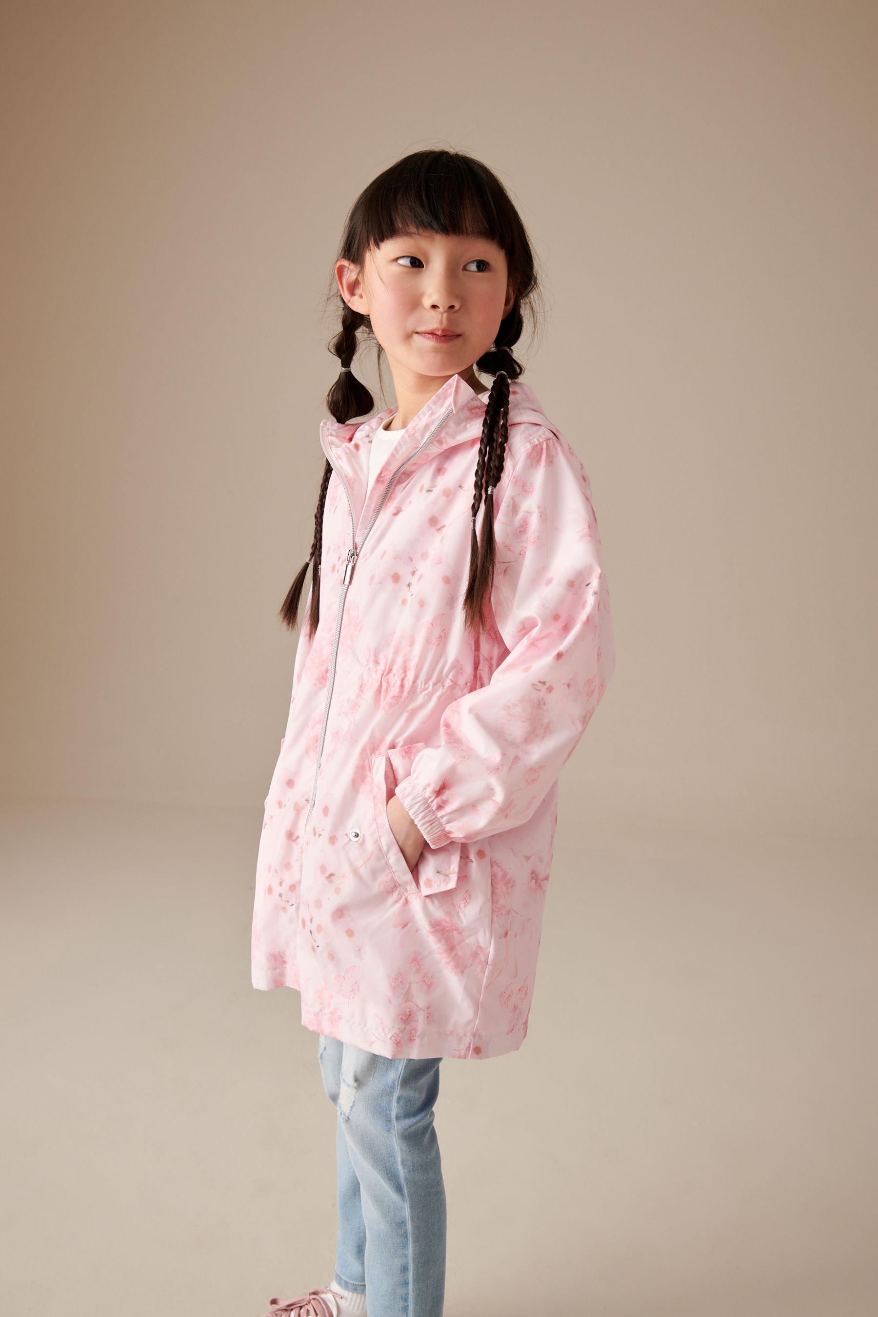 Buy Pink Shower Resistant Cagoule 3 16yrs from Next Canada