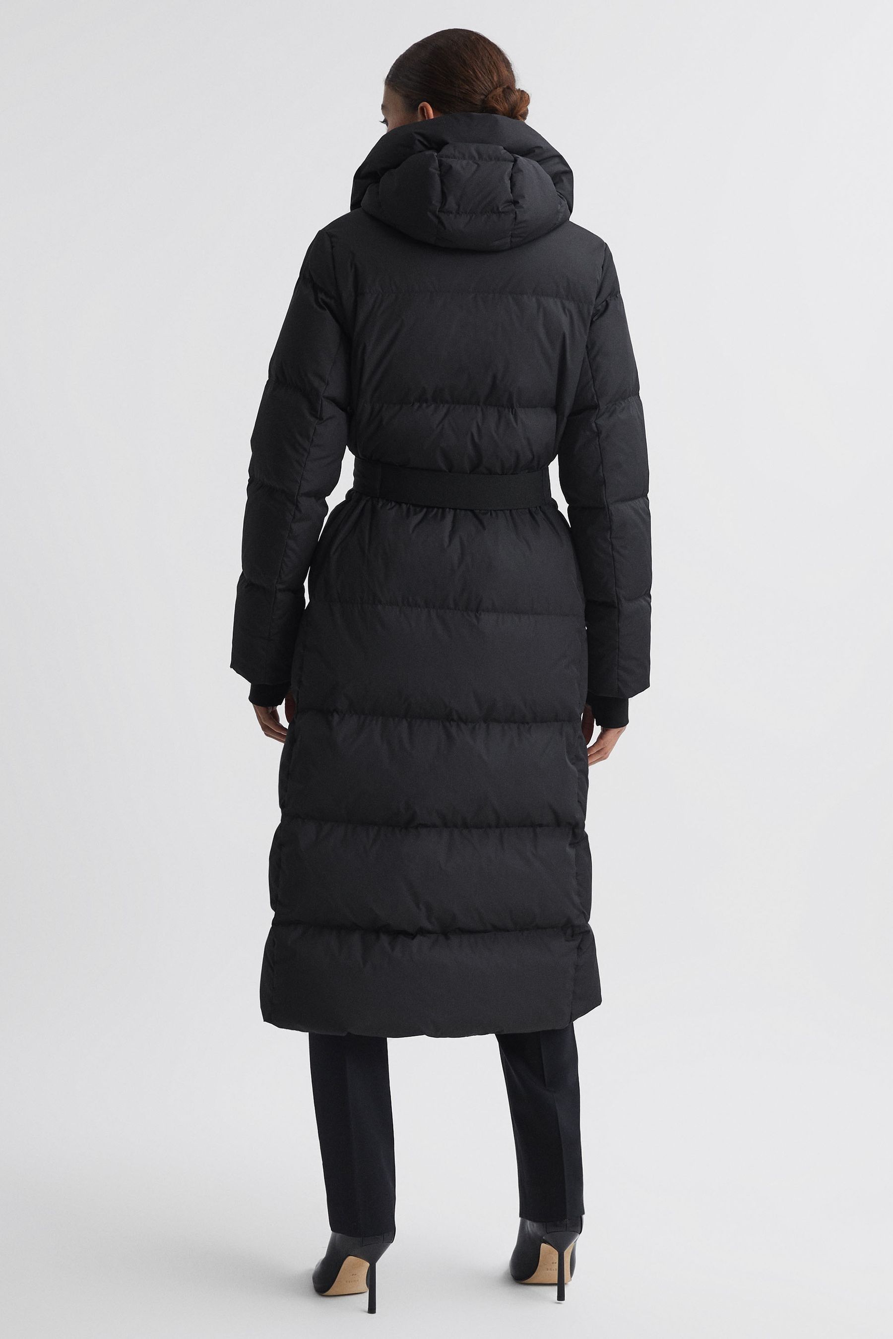 Larissa grey faux fur hooded coat on sale