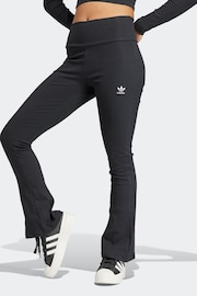 adidas Originals Essentials Rib Flared Leggings - Image 1 of 6