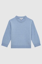 Reiss Soft Blue Prague Junior Merino Jumper - Image 2 of 5