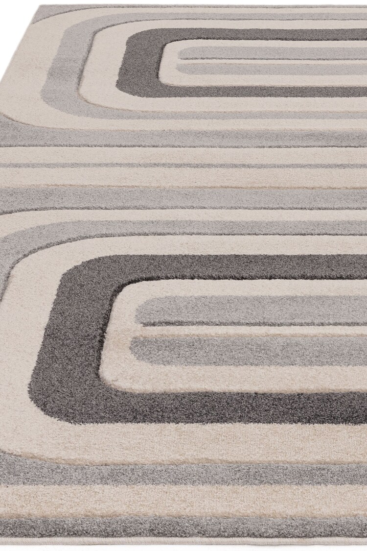 Asiatic Rugs Grey Sketch Contour Rug - Image 2 of 4